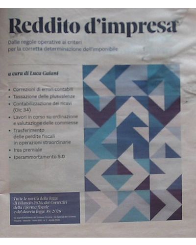 Reddito d'impresa (Aprile 2026)