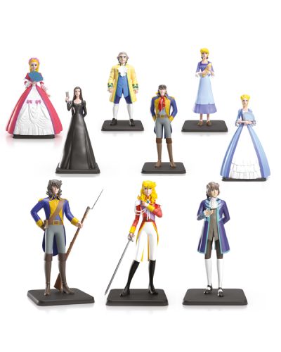 Lady Oscar - Personaggi 3D