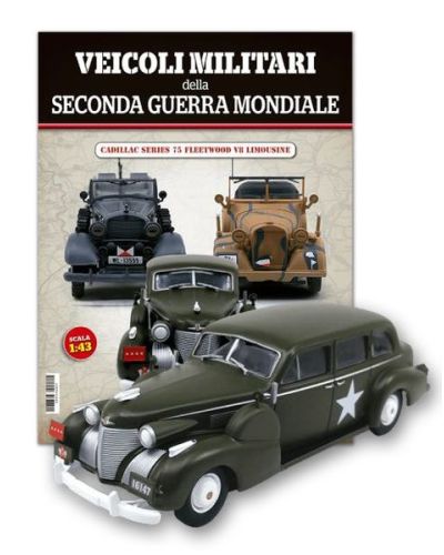 Cadillac Series 75 Fleetwood V8 Limousine (1939), 15th Army (Patton Museum) (USA, 1951)