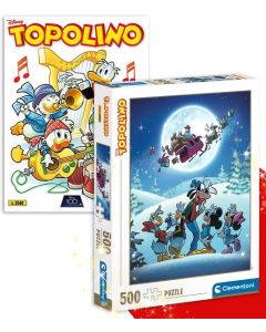 Disney Topolino presenta Puzzle di Natale Clementoni