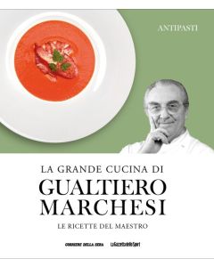 GUALTIERO MARCHESI - La grande cucina italiana libro in edicola 