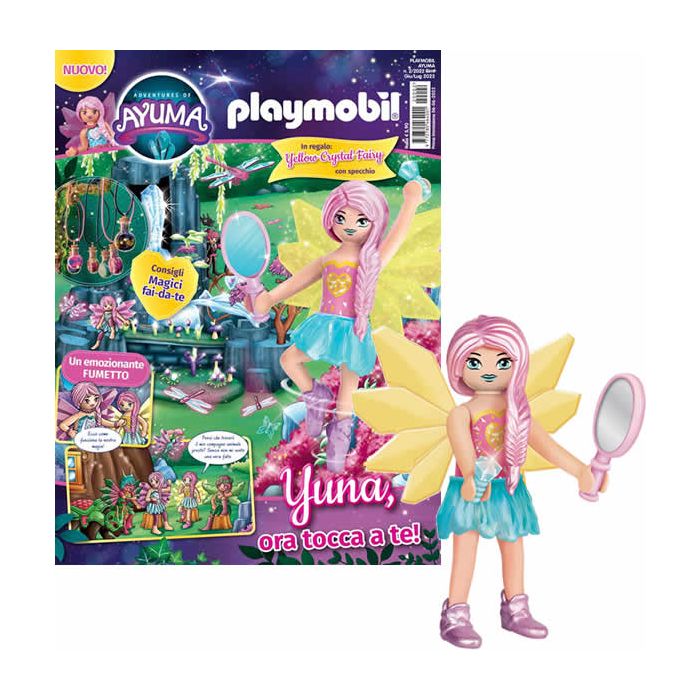 PlayMobil Adventures of Ayuma Magazine in edicola (Edizioni Raffi)