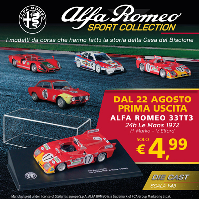 Alfa Romeo Sport Collection in scala 1:43