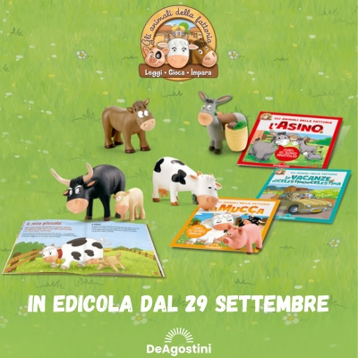 Gli animali della fattoria - Leggi, gioca, impara