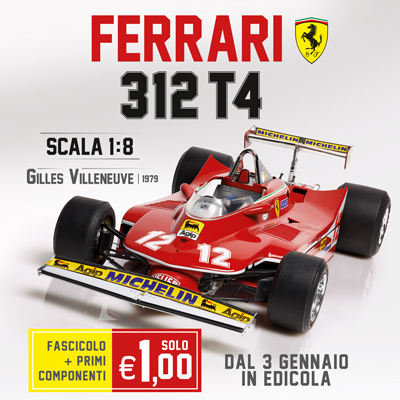 Costruisci la Ferrari 312 T4 in scala 1:8