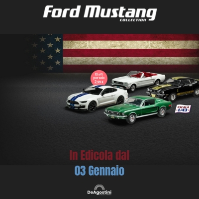 Ford Mustang Collection in scala 1:43