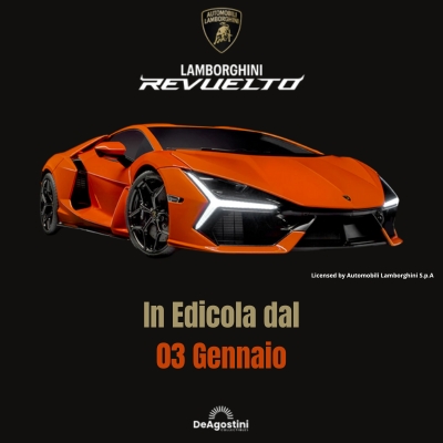 Costruisci la tua Lamborghini Revuelto in scala 1:8