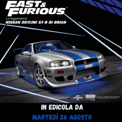 Costruisci la Nissan Skyline GT-R (R34) Fast & Furious