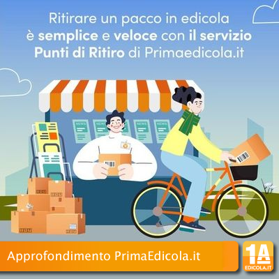 Il servizio dei punti di ritiro di PrimaEdicola per gli utenti