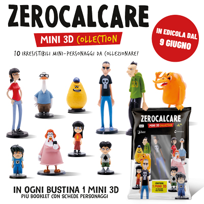 Zerocalcare Mini 3D Collection