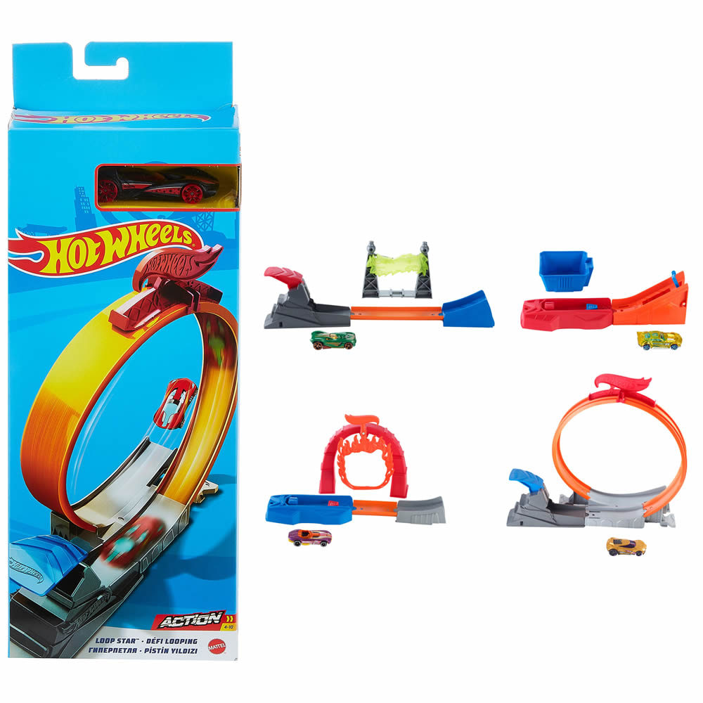 MATTEL GAMES - Hot Wheels Piste da Rally + veicolo - Esclusiva PrimaEdicola