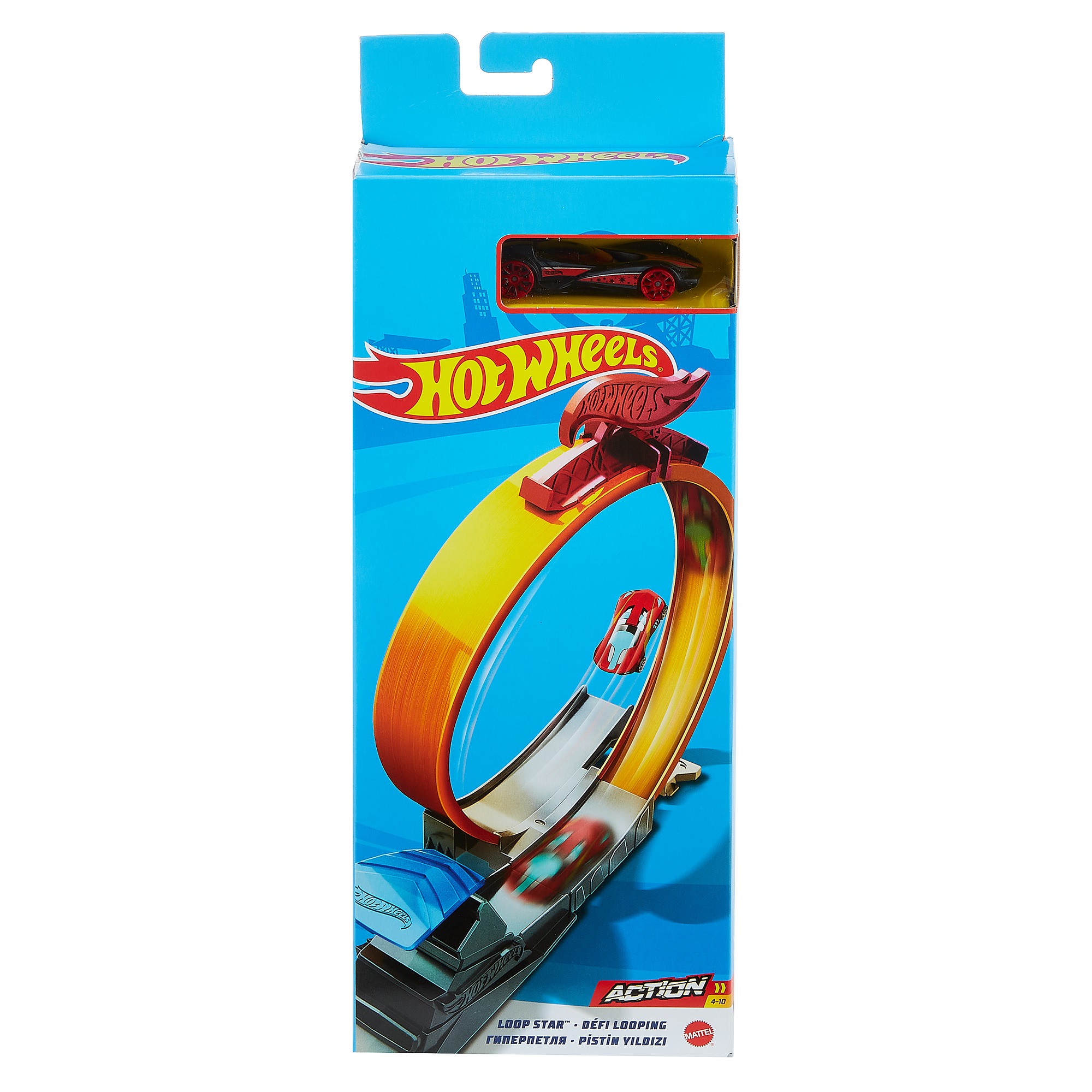 MATTEL GAMES - Hot Wheels Piste da Rally + veicolo - Esclusiva PrimaEdicola