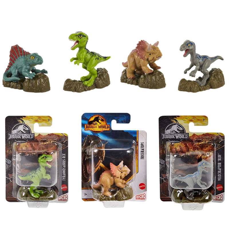 MATTEL GAMES - Jurassic World Micro Collection - Esclusiva PrimaEdicola