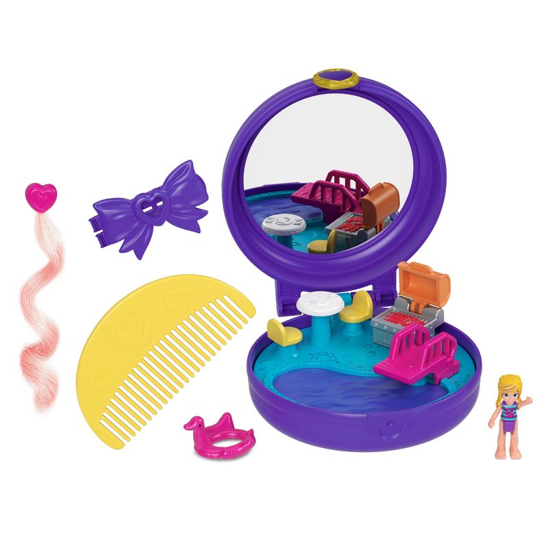 MATTEL GAMES - Polly Pocket - Cofanetto Beauty - Esclusiva PrimaEdicola
